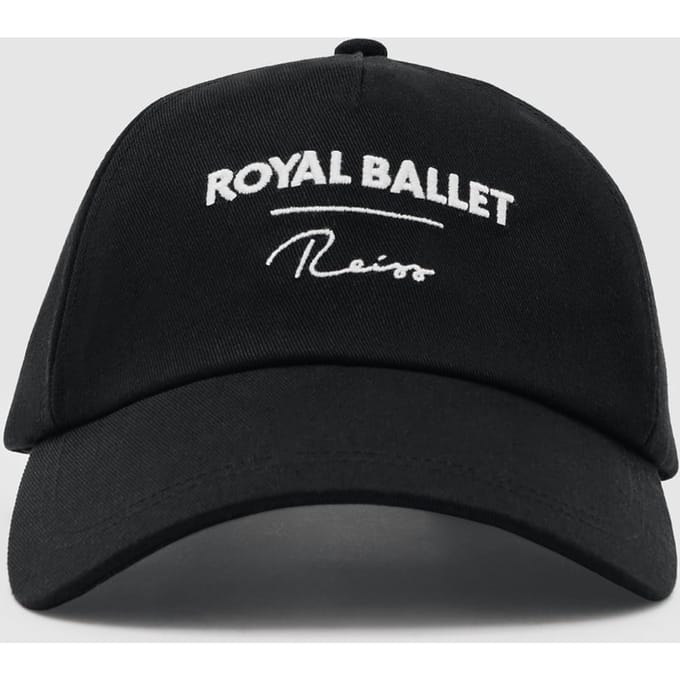 Reiss Embroidered Logo Cap Black Taglia: OS | Cappelli Outlet | Uomo | Nero