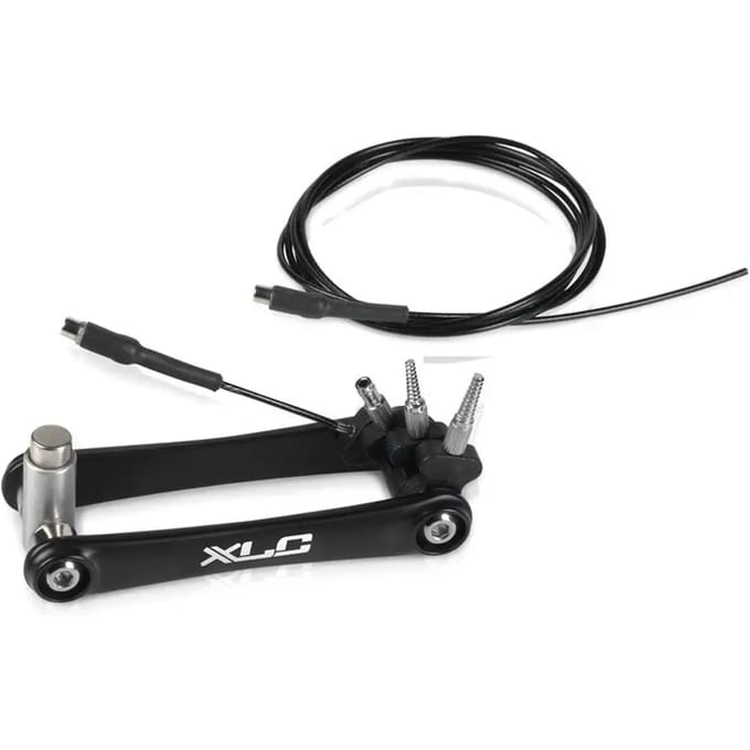 XLC TO-S86 Kabeldoorgeleider - Internal - Zwart/Zilver