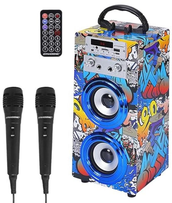 Draadloze Bluetooth Speaker met Microfoon en Karaoke Functie voor Kinderen
