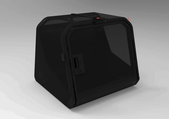 Origami Inklapbare Transportbox voor Honden MEDIUM