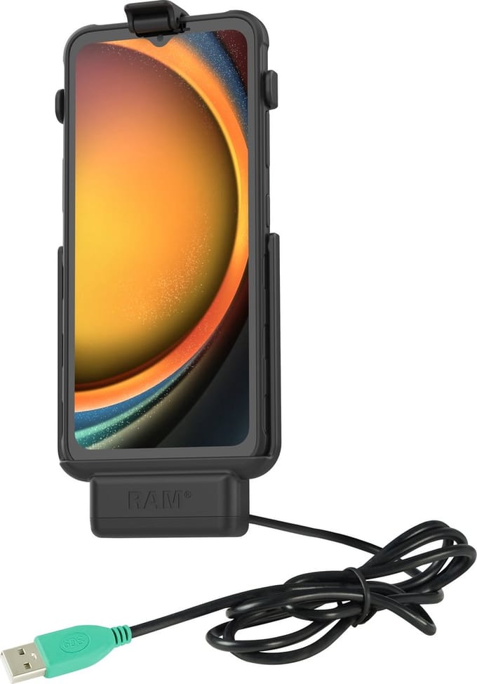 EZ-Roll'r™ Powered Dock voor Samsung Galaxy XCover7 zonder hoesje