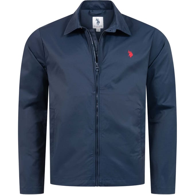 U.S. Polo Assn. heren jas van elastische katoenmix