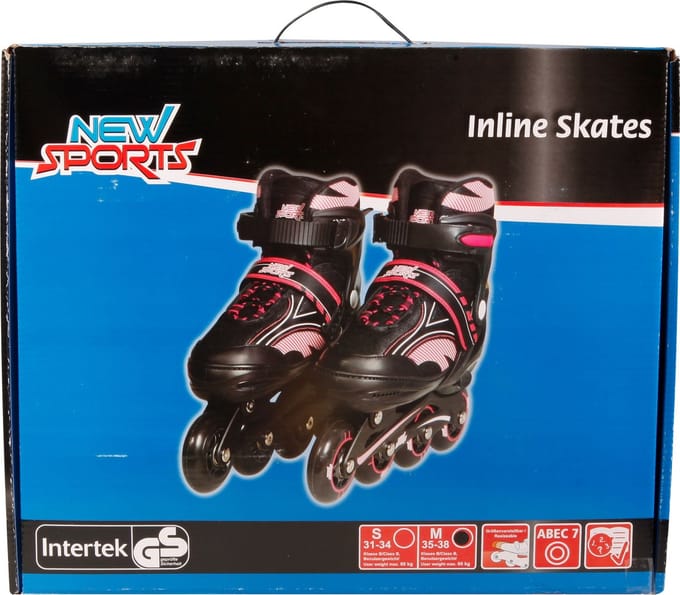 New Sports NSP Inliner Pink, ABEC 7, Gr. 35-38