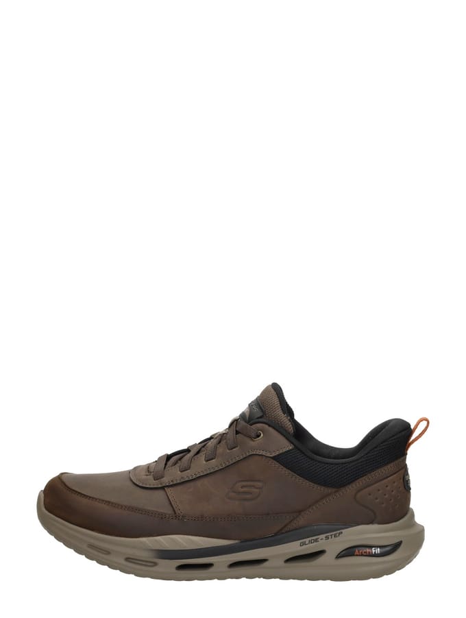 Skechers ARCH FIT ORVAN - MOXLEY Heren Instappers - Donkerbruin
