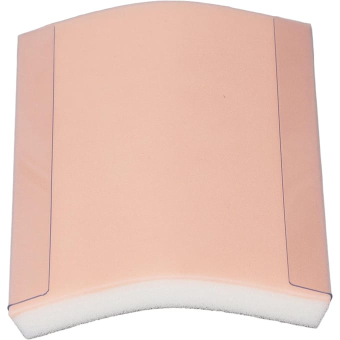 Hechting Huid Oefenpad Dubbel Ooglid Draad Training Herbruikbaar Huid Injectiepad voor Student beige