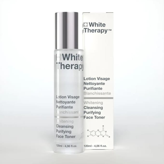 White Therapy Whitening Cleansing Purifying Face Toner, 120ml