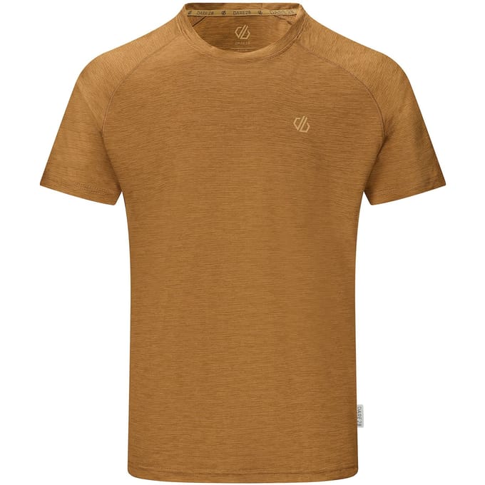 Dare 2B Heren Persist Marl T-shirt (Donkere komijn)
