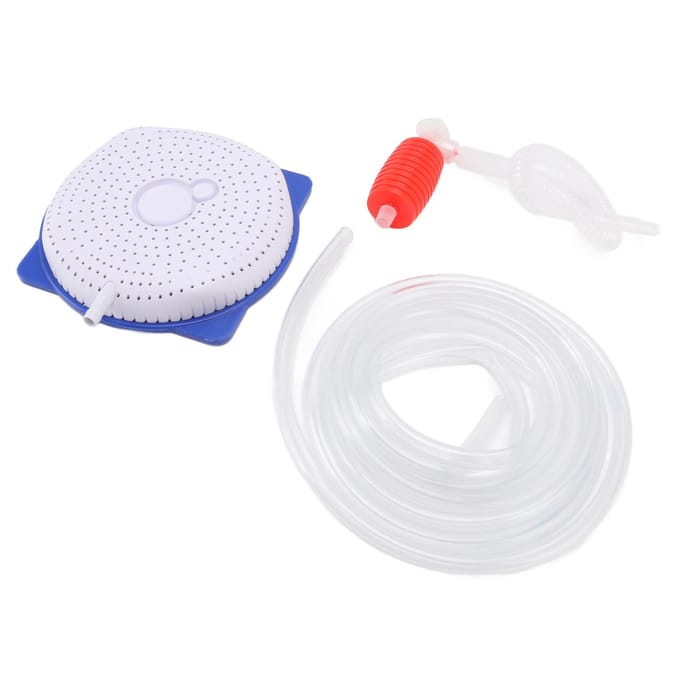 Zwembadafdekking Afvoer Draagbare Automatische Water Sifon Pomp voor Zwembadaccessoires white