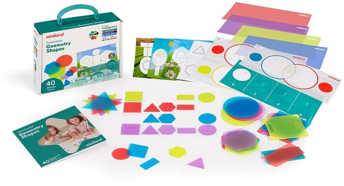 Miniland Lightpad Doorzichtig Speelgoed - Geometrie Vormen
