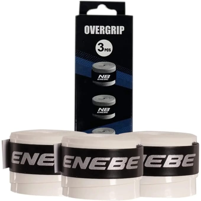 Set van 3 overgrips Glad Enebe Blanco ÚNICA