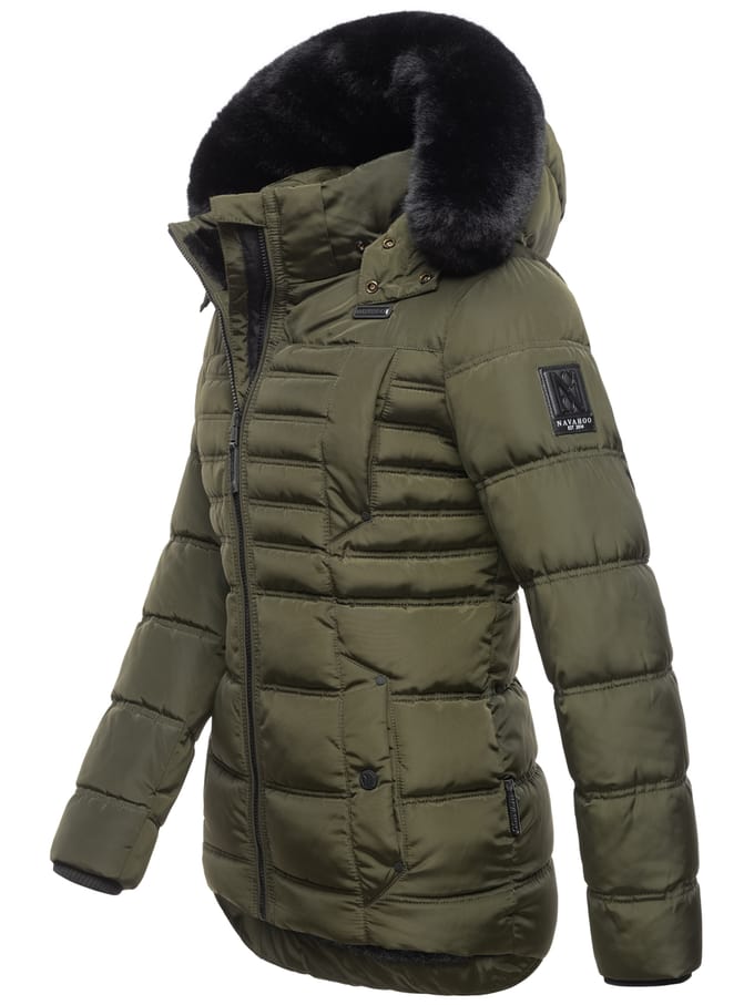 Navahoo Lissandra gewatteerde winterjas voor dames - warm en stijlvol