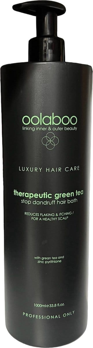 Oolaboo Therapeutic Green Tea Stop Roos Shampoo 1000 ml