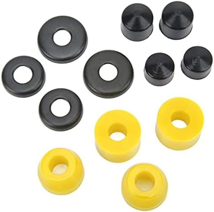 Skateboard Bussen Set (12 Stuks) - 90A PU Demping voor Skateboard en Longboard