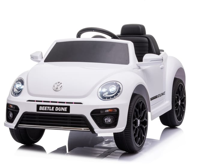 Volkswagen Dune Beetle 12V Kinderauto Wit
