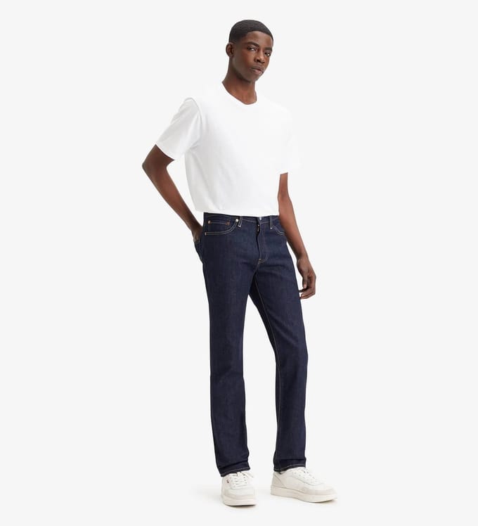 Levi's - 511 Denim Jeans Donkerblauw - Heren - Maat W 30 - L 34 - Slim-fit