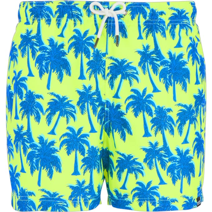 Regatta Heren Loras Palm Zwemshort (Scherp Groen/Sonisch Blauw)