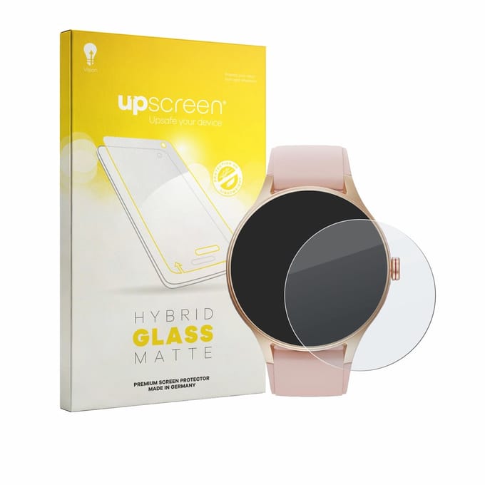 upscreen - Screenprotector voor Woneligo Smartwatch 1.57" - Folie Beschermfolie Beschermglas matte