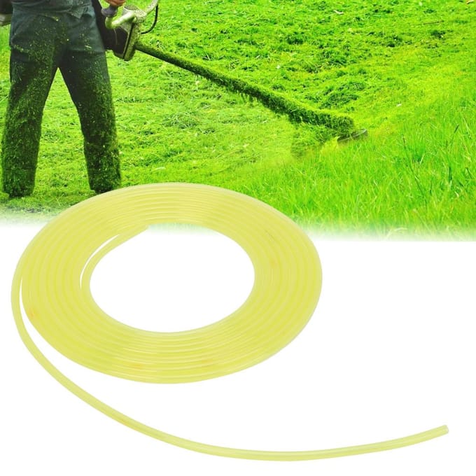 3 Meter Gele Slang Brandstofleiding Benzineslang Grasmaaier Trimmer Accessoires (2*3.5mm) yellow