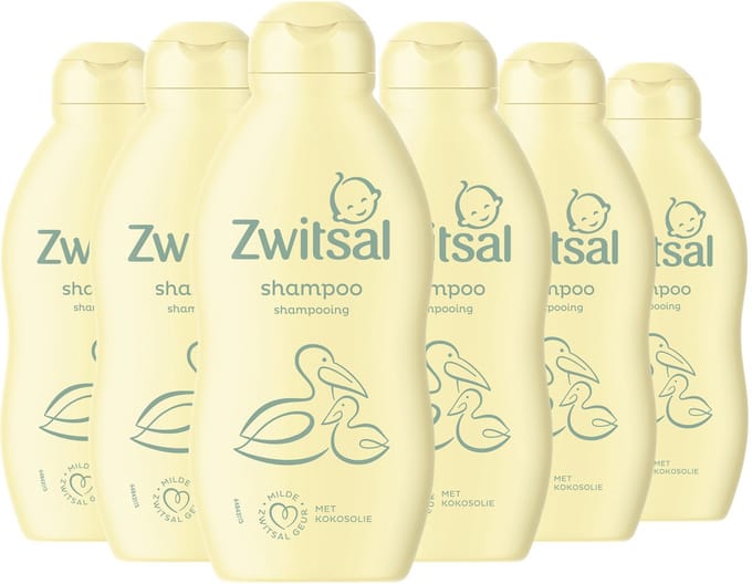 Zwitsal - Shampoo - Baby - 6 x 200 ml