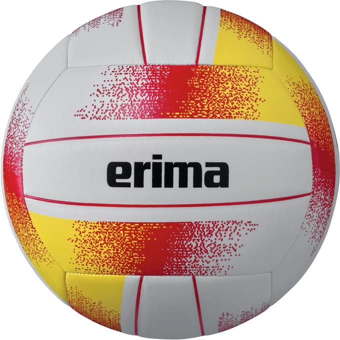 Erima Allround Volleybal - Geel / Rood / Wit | Maat: 5