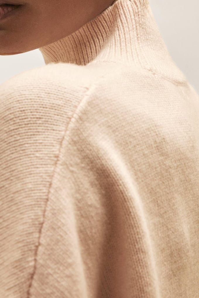 Reiss Batwing Jumper Blush Pink Taglia: L | Maglioni a maglia Outlet | Donna | Rosa