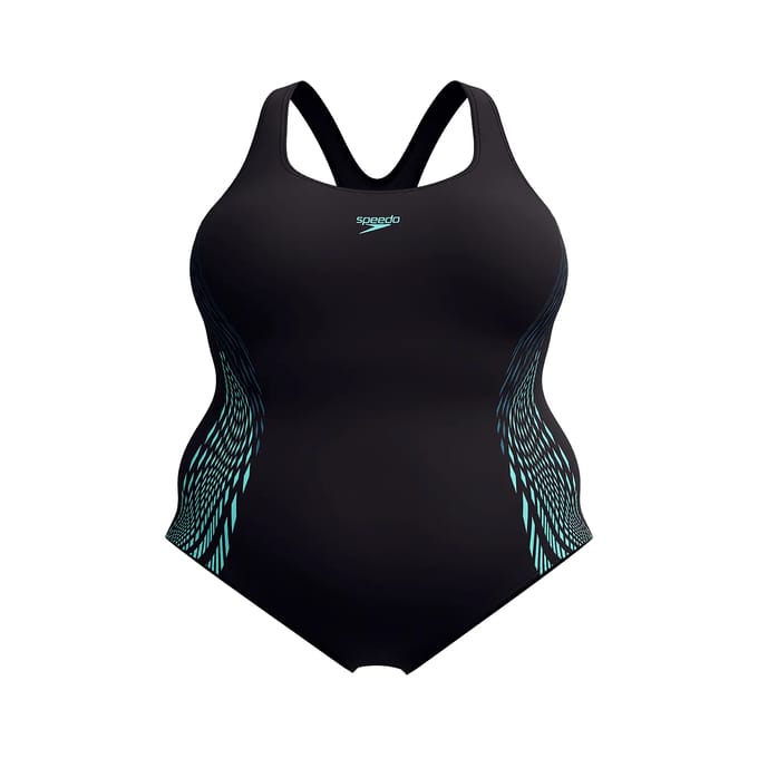 Dames zwempak uit 1 stuk Speedo End+ Place Medalist