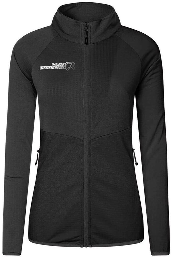 Rock Experience Albatross Fleece Met Volledige Rits Zwart S Vrouw
