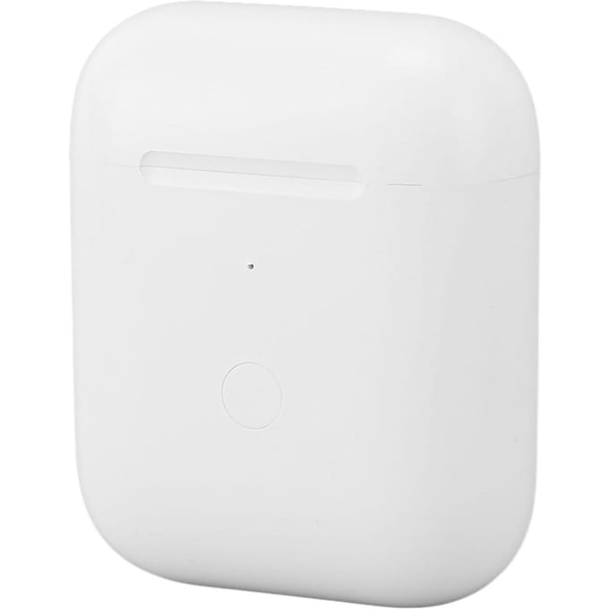 Draadloze Oplader Case Vervanging Oplaadcase met Bluetooth Koppelings-Synchronisatieknop voor IOS Oordopjes white
