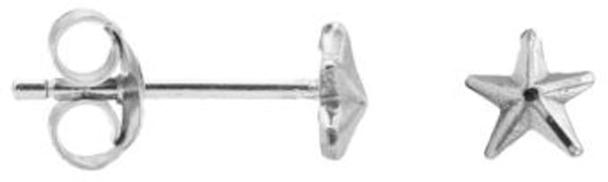 Karma Symbols oorbel M2321 ster zilver