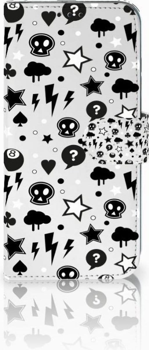 Telefoonhoesje met Naam Honor 10 Lite Silver Punk