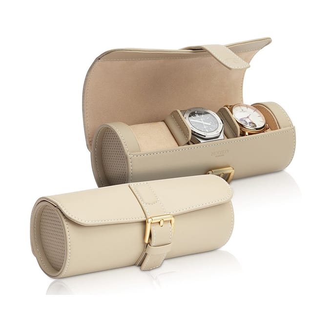 Modalo - 340322 - Uhrenrolle voor 3 Horloges - beige - Genius
