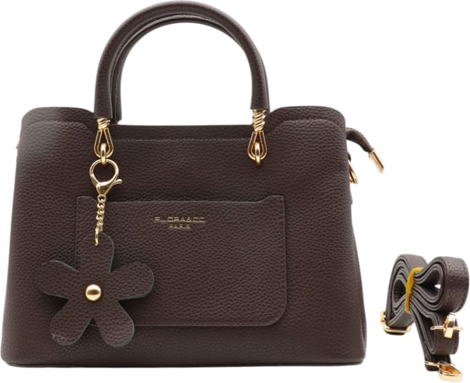 Flora & Co - Trendy handtas - bruin