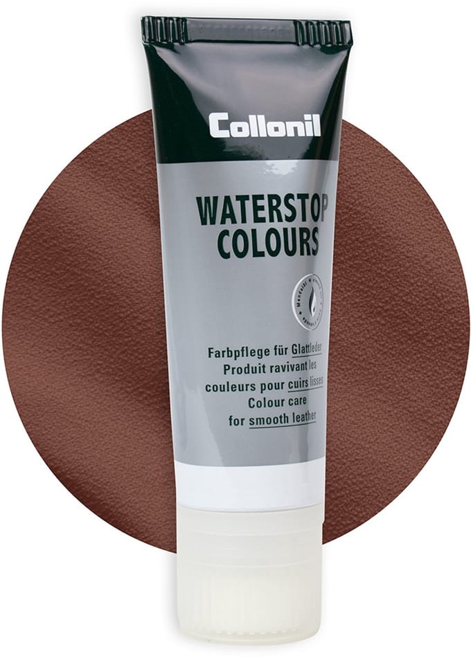 Collonil Waterstop | Lederverzorging | Extra glans | Kleur: Pepper | Inhoud: 75ml