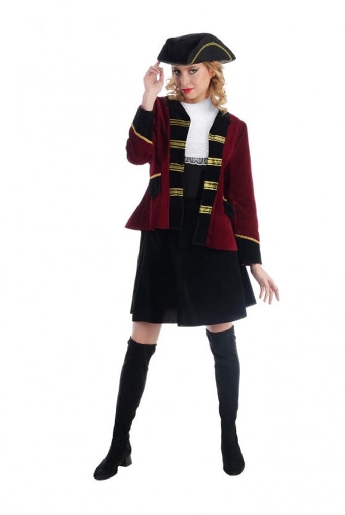 Lady Mary Piraten outfit Dames Premium - Maat S