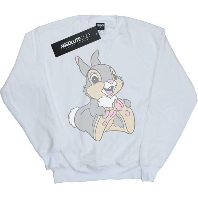 Disney Heren Classic Thumper Sweatshirt (Wit)