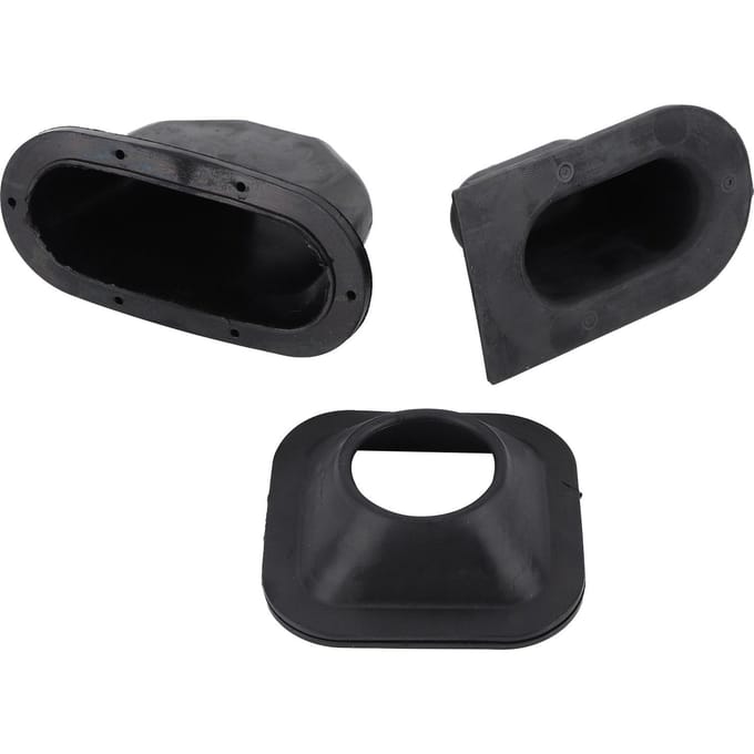 Versnellingspook en Handremhendel Hoes Kit DA2466 Geschikt voor Land Rover Serie 2A & 3 black