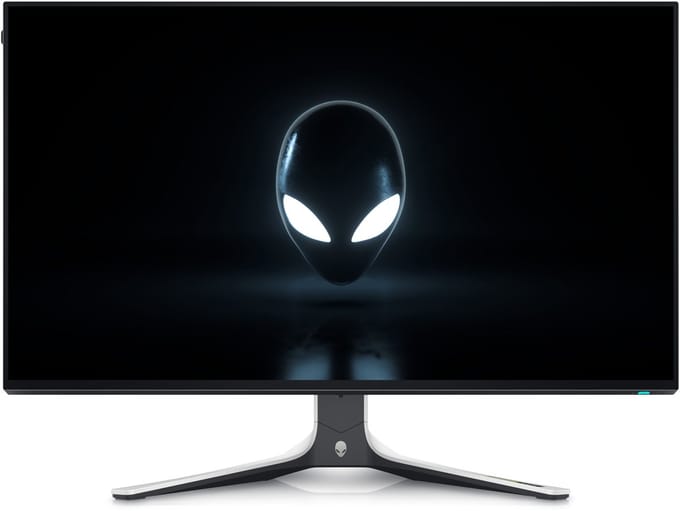 27" Dell Alienware AW2723DF - 2560x1440 (QHD) - 240Hz - Fast IPS - USB 3.2 HUB - AlienFX Verlichting system