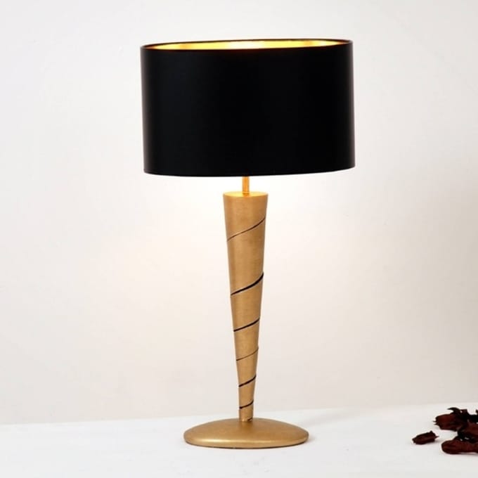 Holländer Sublieme tafellamp INNOVAZIONE van ijzer - goud