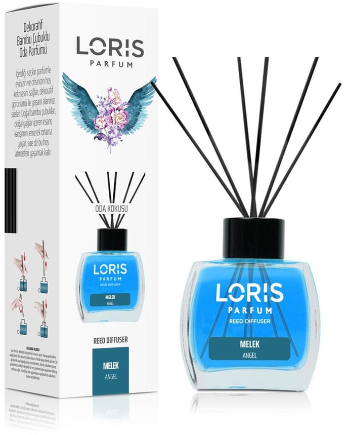 LORIS Parfum - Geurstokjes - Huisgeur - Huisparfum - Angel - 120ml