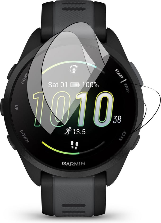 Screenprotector geschikt voor Garmin Forerunner 165 - 2x FlexGuard Screen Protector