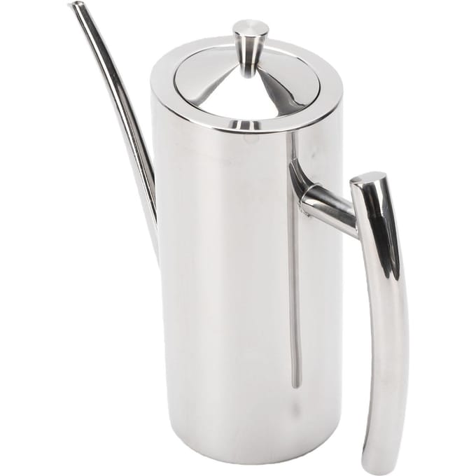 Bouteille Distributeur d'Huile d'Olive en Acier Inoxydable 304 Étanche avec Bec Long et Fin pour un Versement Précis 700ml white