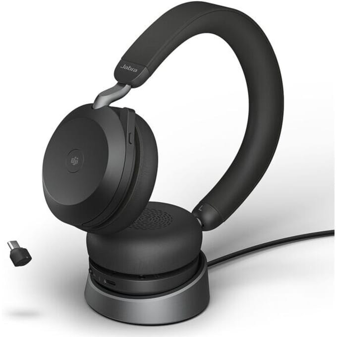 Jabra Evolve2 75 MS - Bluetooth Headset - Met Microfoon - Zwart
