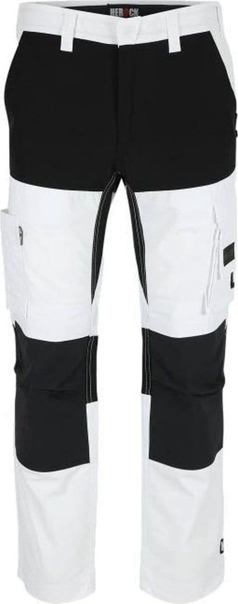 Herock Hector werkbroek Experts (1803) - Wit | Zwart - 36