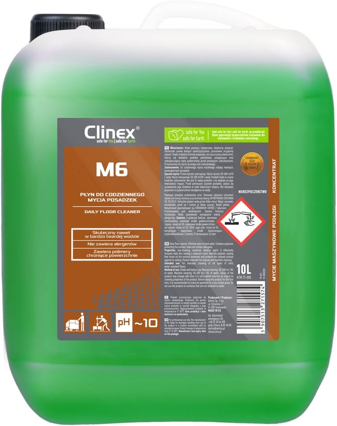 Clinex M6 Medium Vloerreiniger 10 liter