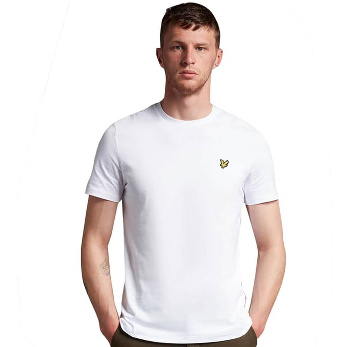 Lyle and Scott T-shirt Wit - Maat S - Heren - Casual T-shirts