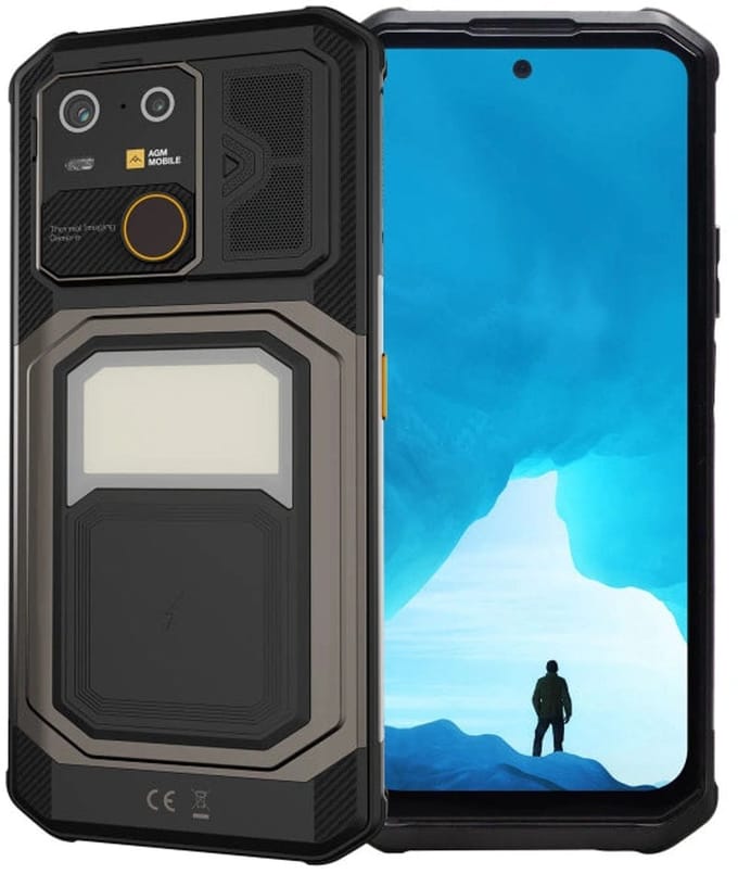 AGM G3, 17,1 cm (6.72"), 12 GB, 512 GB, 64 MP, Android 15, Zwart