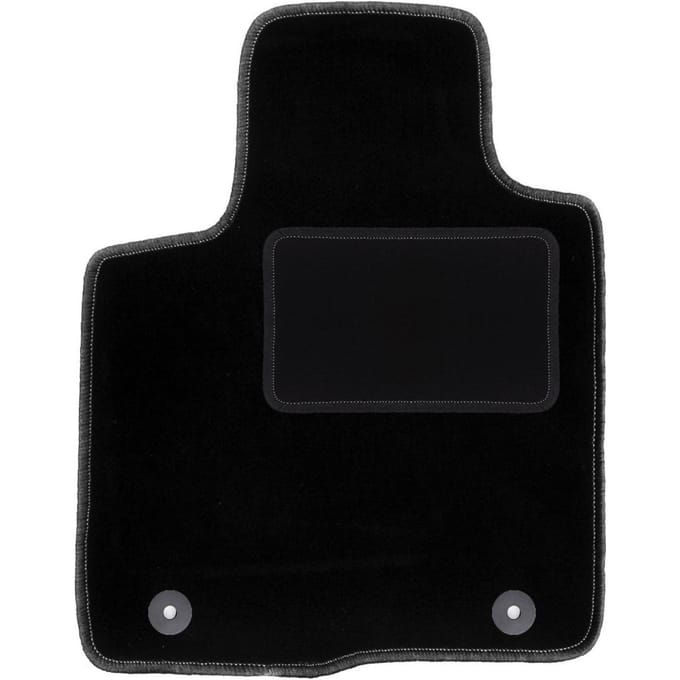 Bestuurdersmat zwart voor: Lancia Ypsilon III hatchback (2011-)