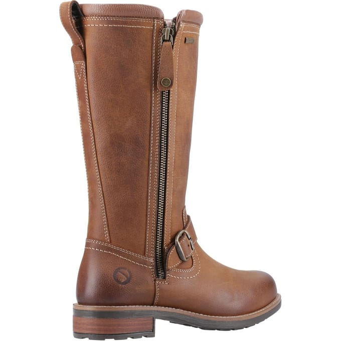 Cotswold Bourton Leren Dames Tan Laarzen