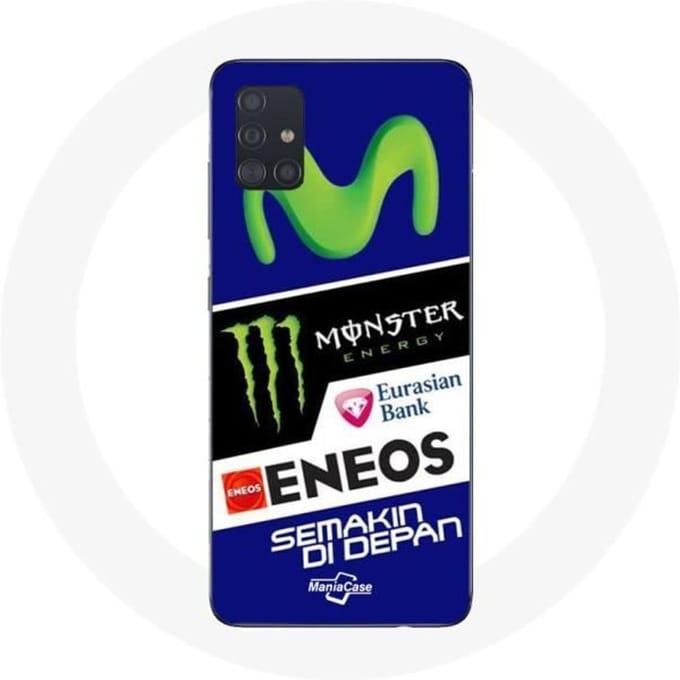 Coque Samsung Galaxy A51 Monster Energy Yamaha Eneos
