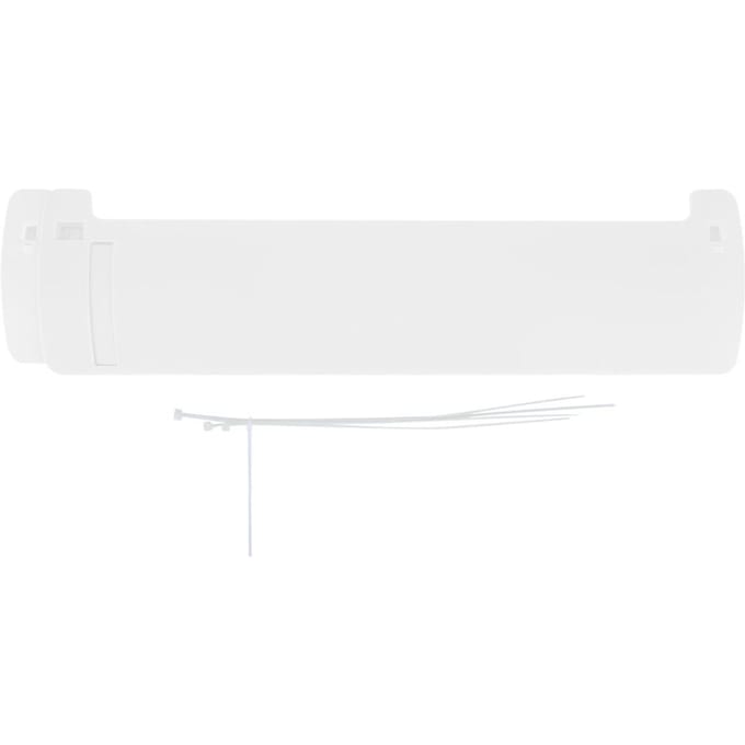 Airconditioner Deflector Intrekbaar Anti Direct Blazen Koude Schild Deflector Schot Wit wit